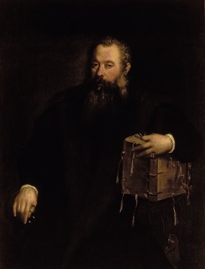 Portrait of the Doctor Andreas Vesalius by Tiziano Vecelli
